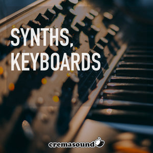 SYNTH, KEYS, cover - CremaSound