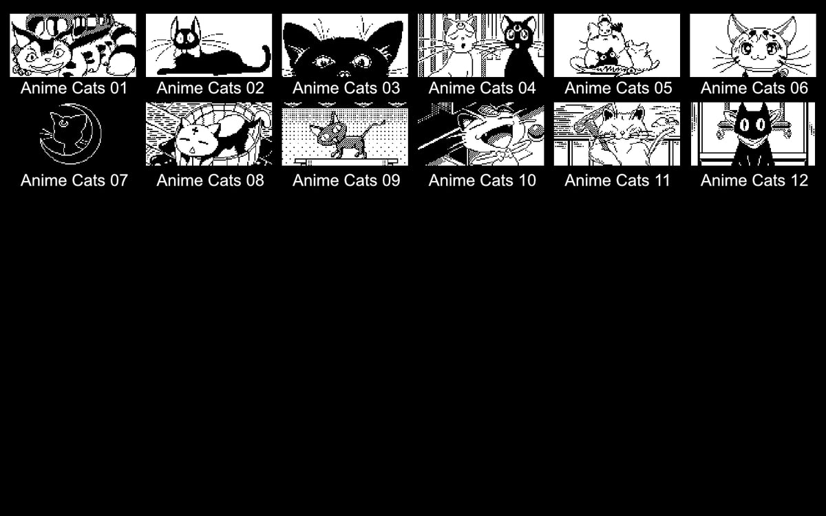 SP-404 MK2 ANIME CATS Startup Screens – CremaSound