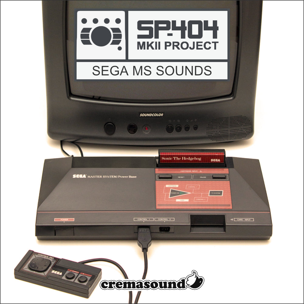 SEGA MASTER SYSTEM SOUNDS | SP-404 MK2 Project – CremaSound