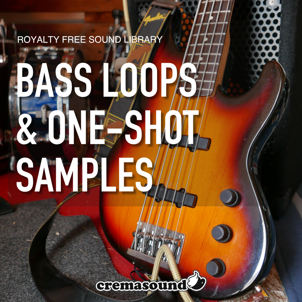 Bass Loops and One-Shot Samples - CremaSound