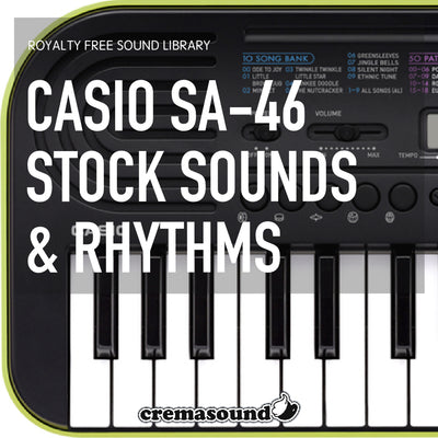 CASIO SA-46 Keyboard - CremaSound
