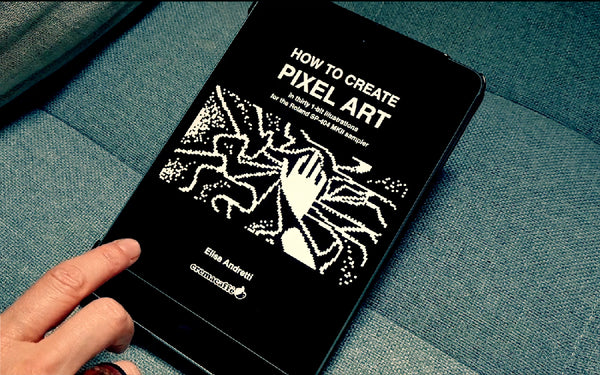 How to Create Pixel Art - © Elisa Andretti 2023 - Cremacaffe Design