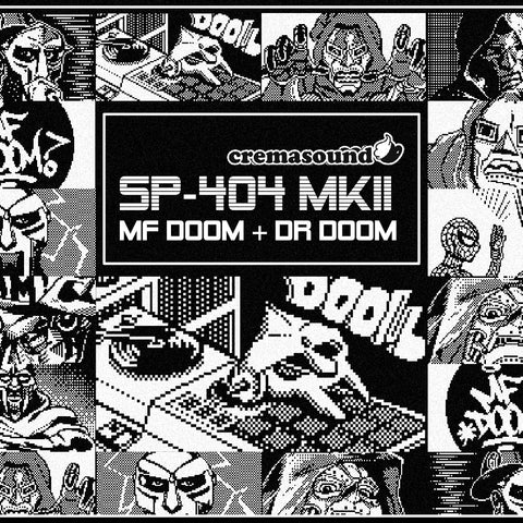 MF DOOM + DR DOOM | SP-404 MK2 startup image pack | CremaSound.Shop