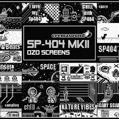 OZO Screens - SP-404 MK2 - CremaSound.Shop