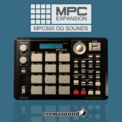 MPC500 OG Sounds - MPC Expansion - CremaSound