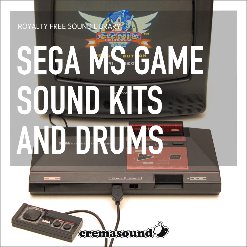 SEGA Master System Game Sound Kits and Drums - CremaSound