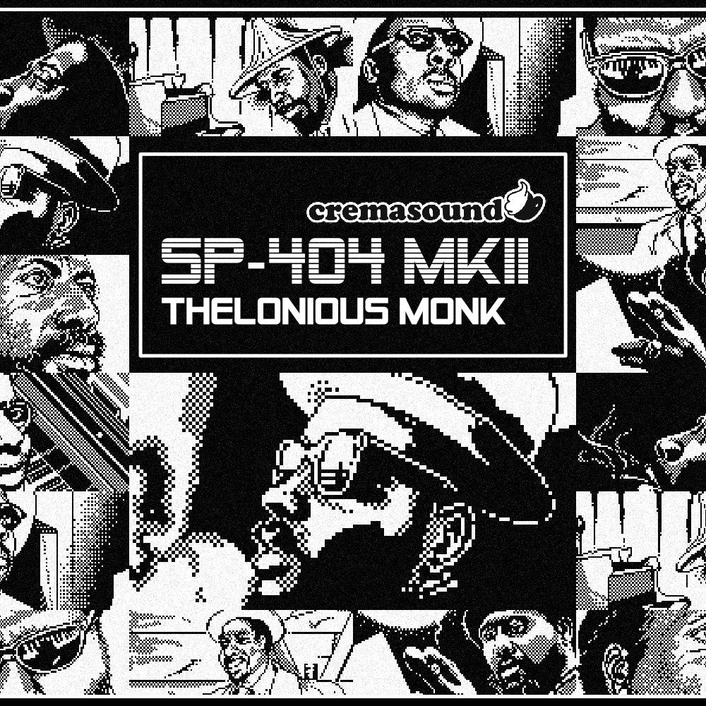 Thelonious Monk Pixel Art Tribute and SP-404 MK2 Startup Image Pack by CremaSound.Shop