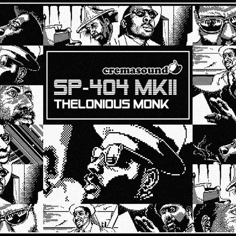 Thelonious Monk Pixel Art Tribute and SP-404 MK2 Startup Screens by CremaSound.Shop