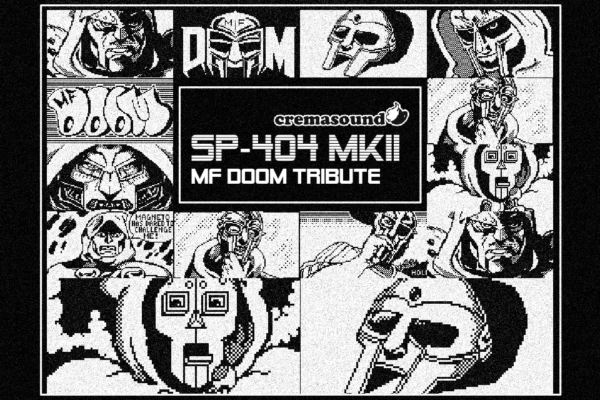 MF Doom Tribute: Startup Logos and Screensavers for the Roland SP-404 MK2 Sampler, by CremaSound