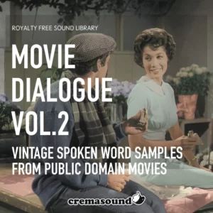 Movie Dialogue V.2 - Sound Pack by CremaSound